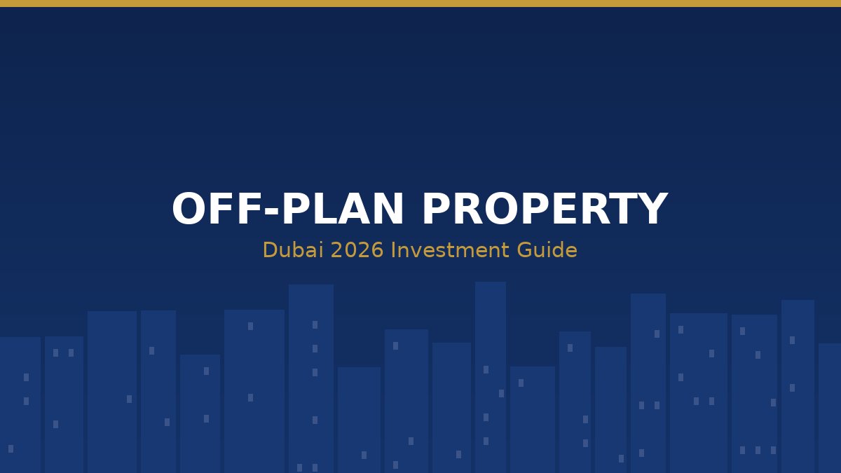 Off-plan property in Dubai